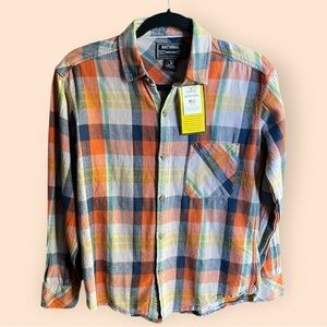 National Outfitters NWT Plaid Button Down - Size M
